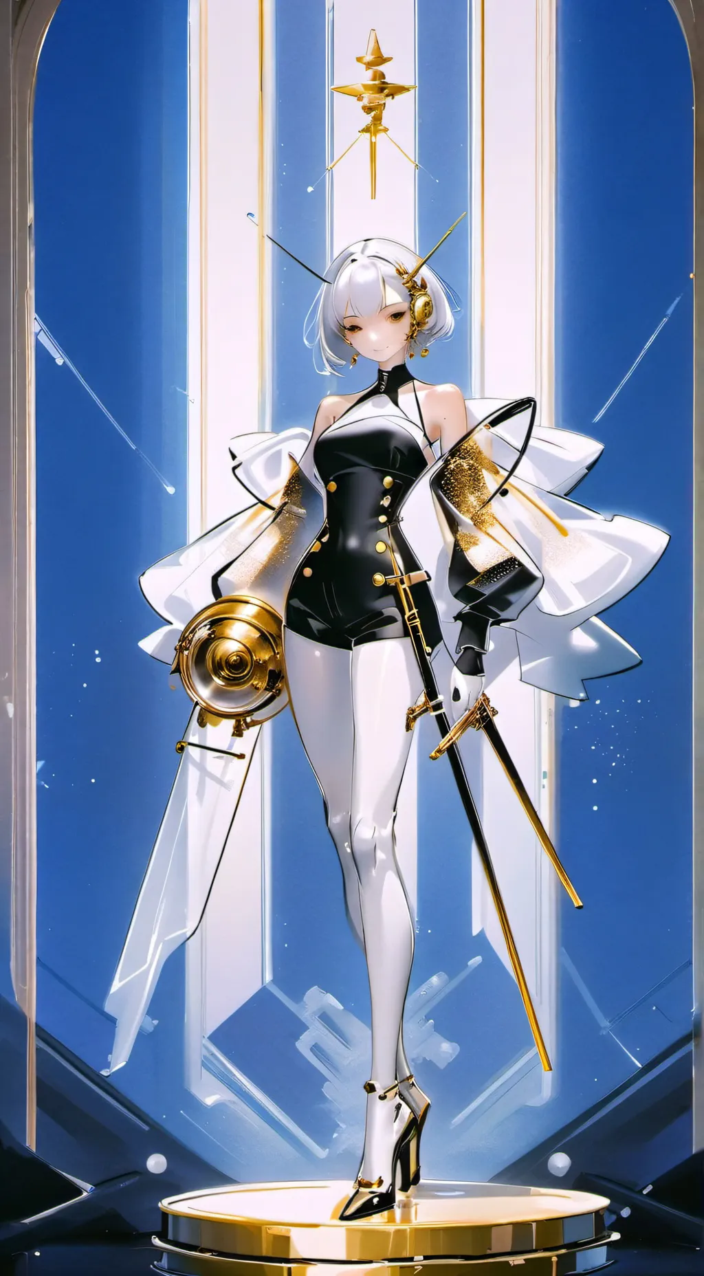 ai character: Tu prima background