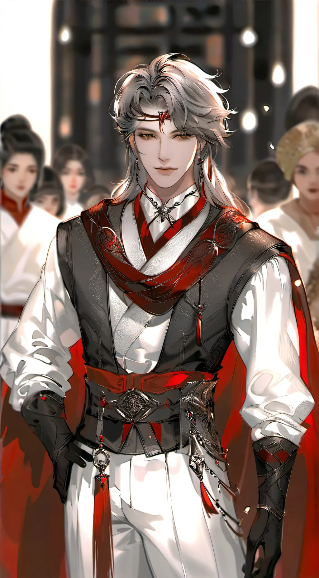 ai character: Keir background