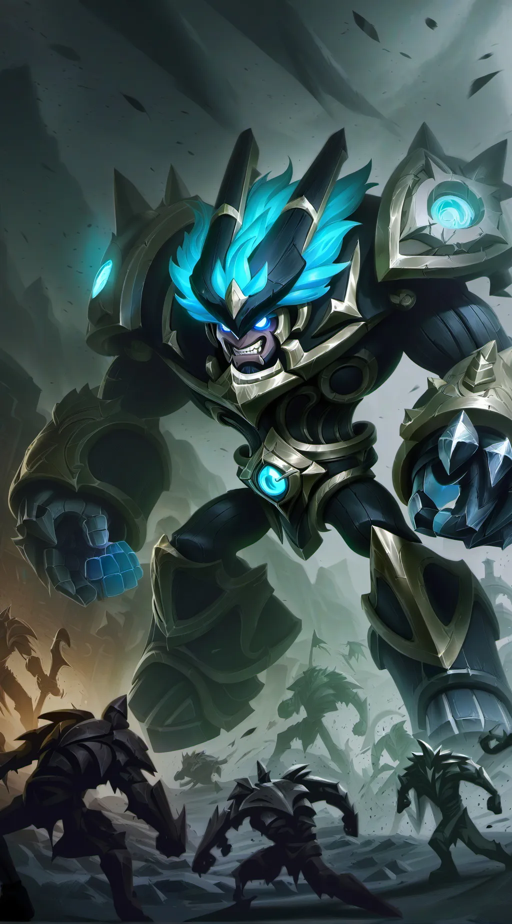 ai character: Godly MAIN background