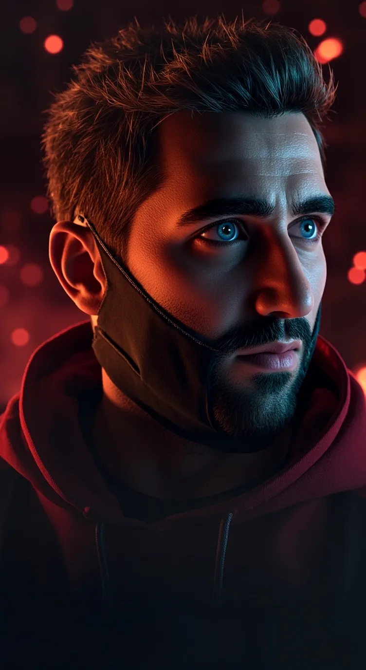 ai character: Mr beast background