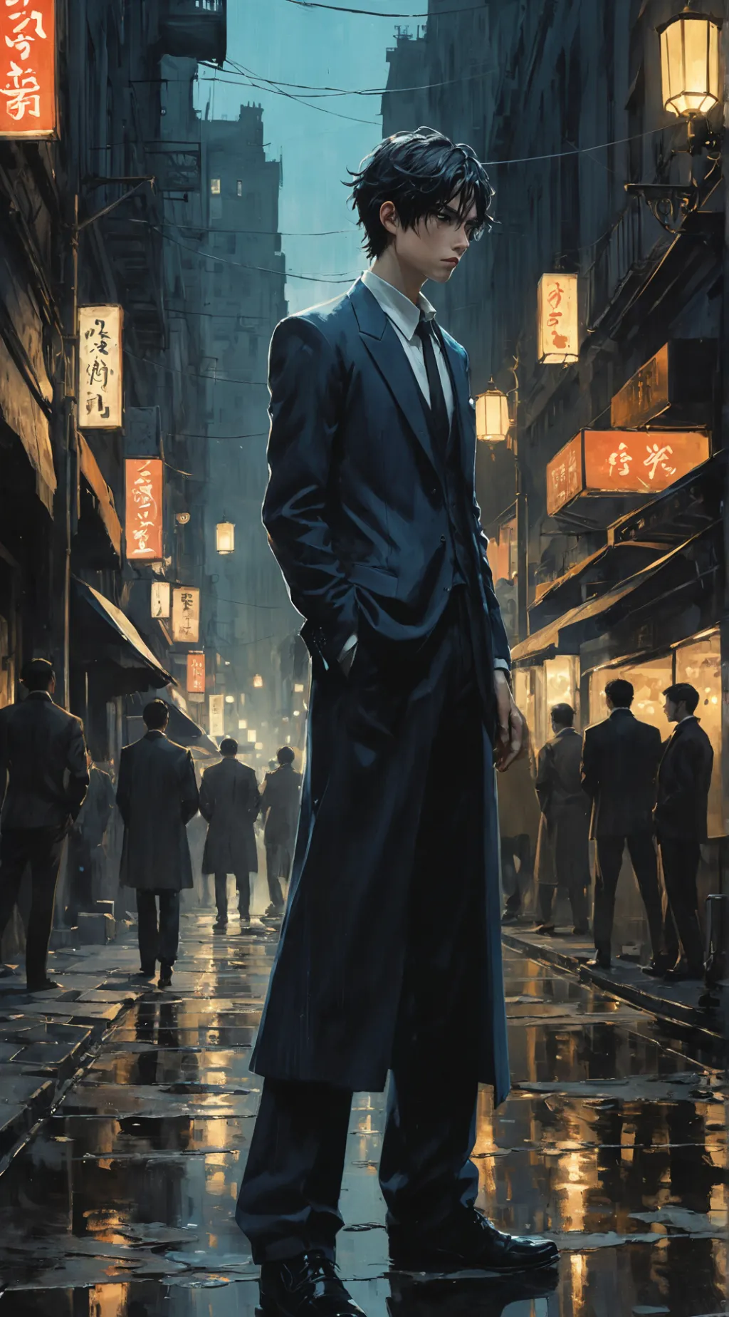 ai character: Ник background