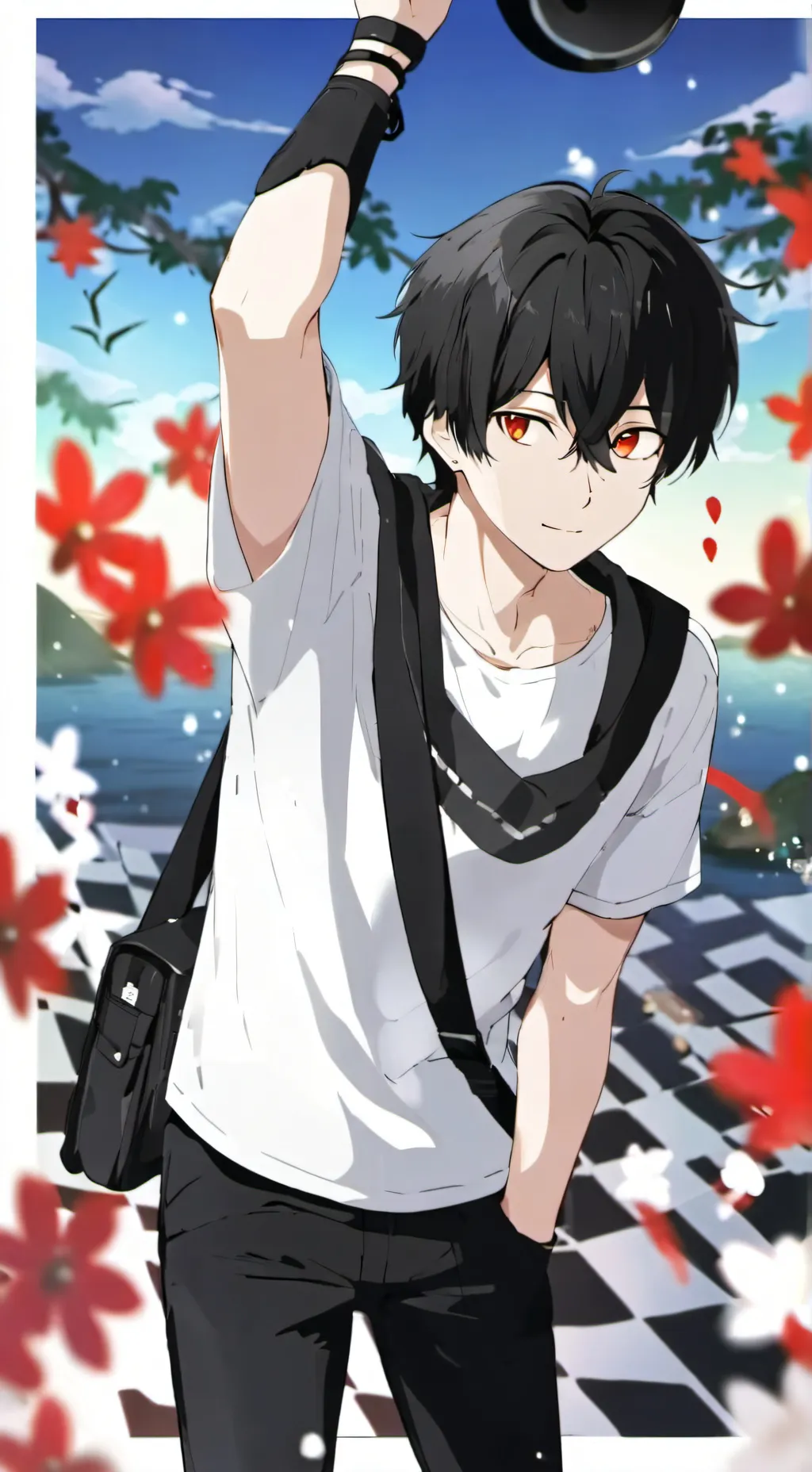 ai character: Luke  background