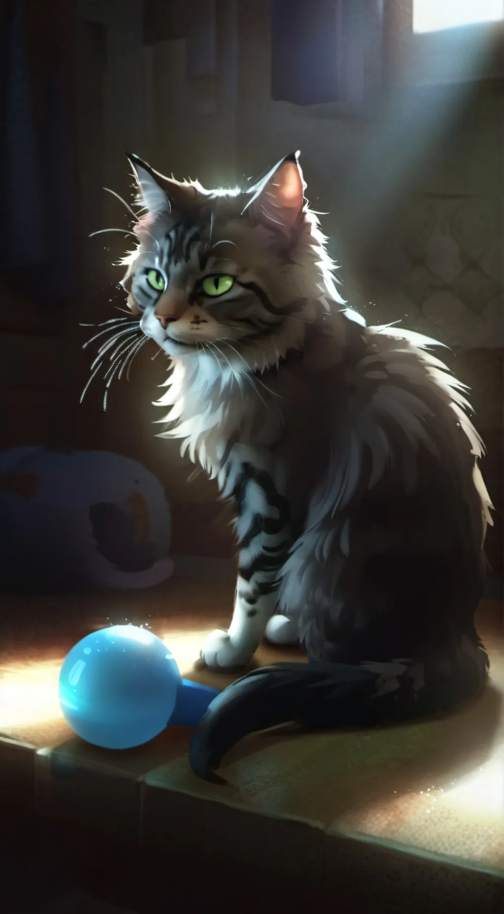 ai character: mr cat background