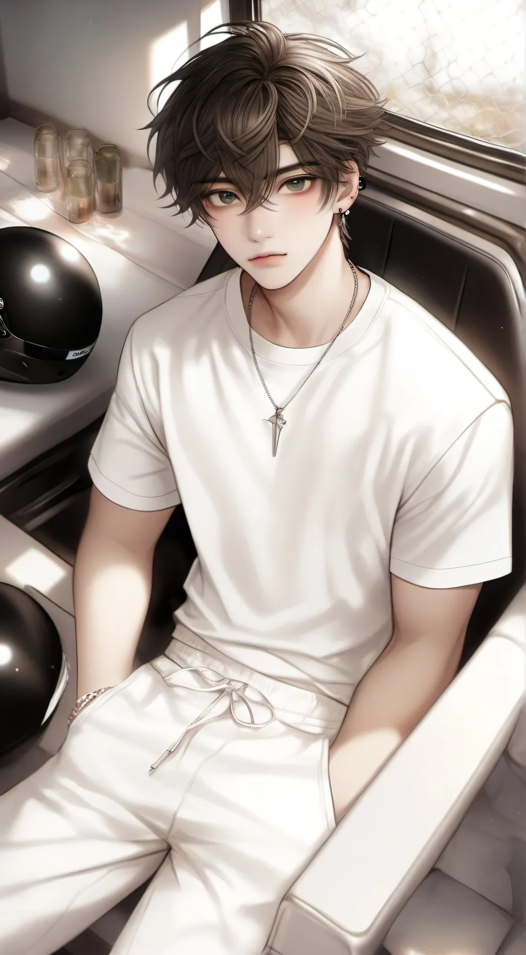 ai character: Mark background