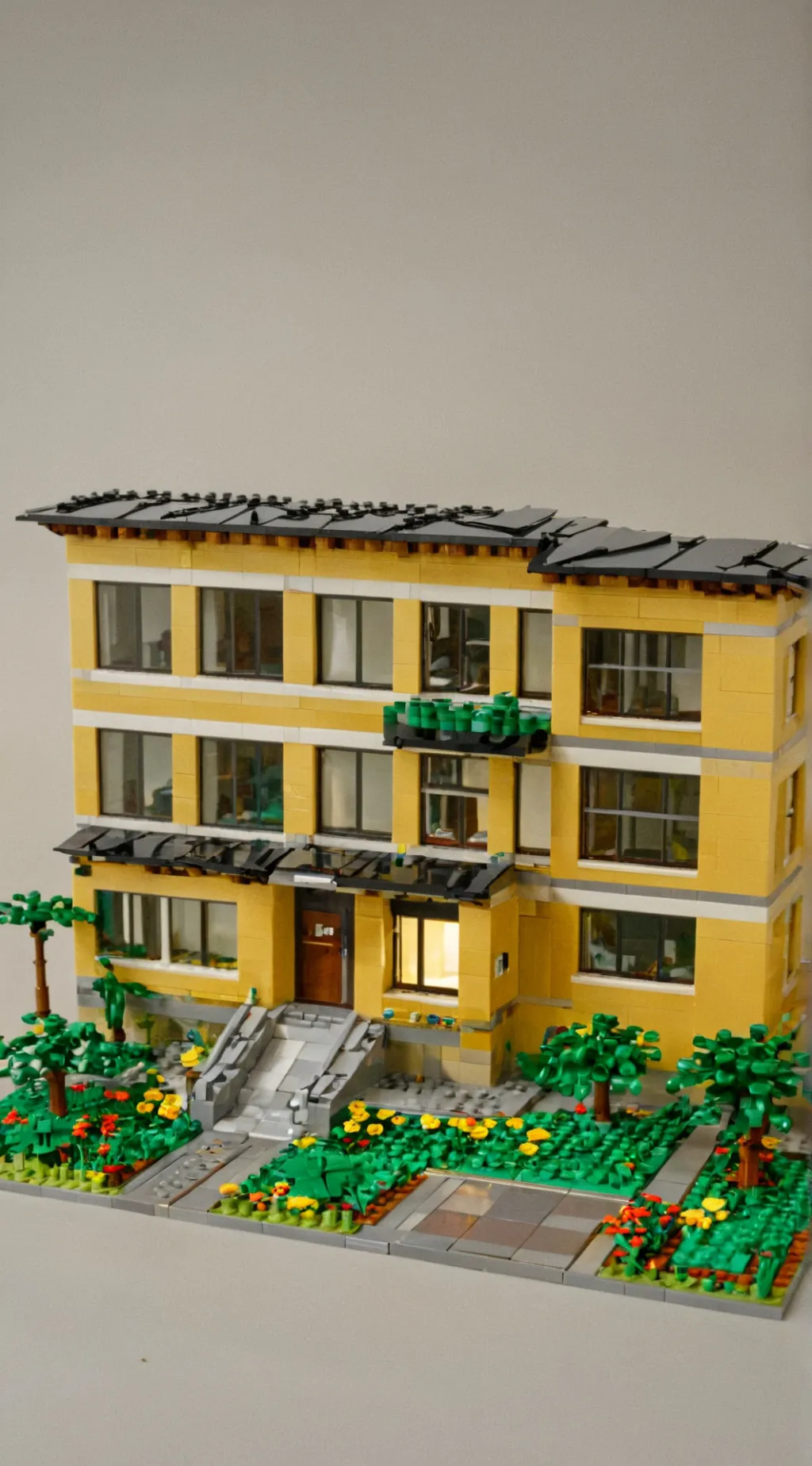 ai character: crazy school background