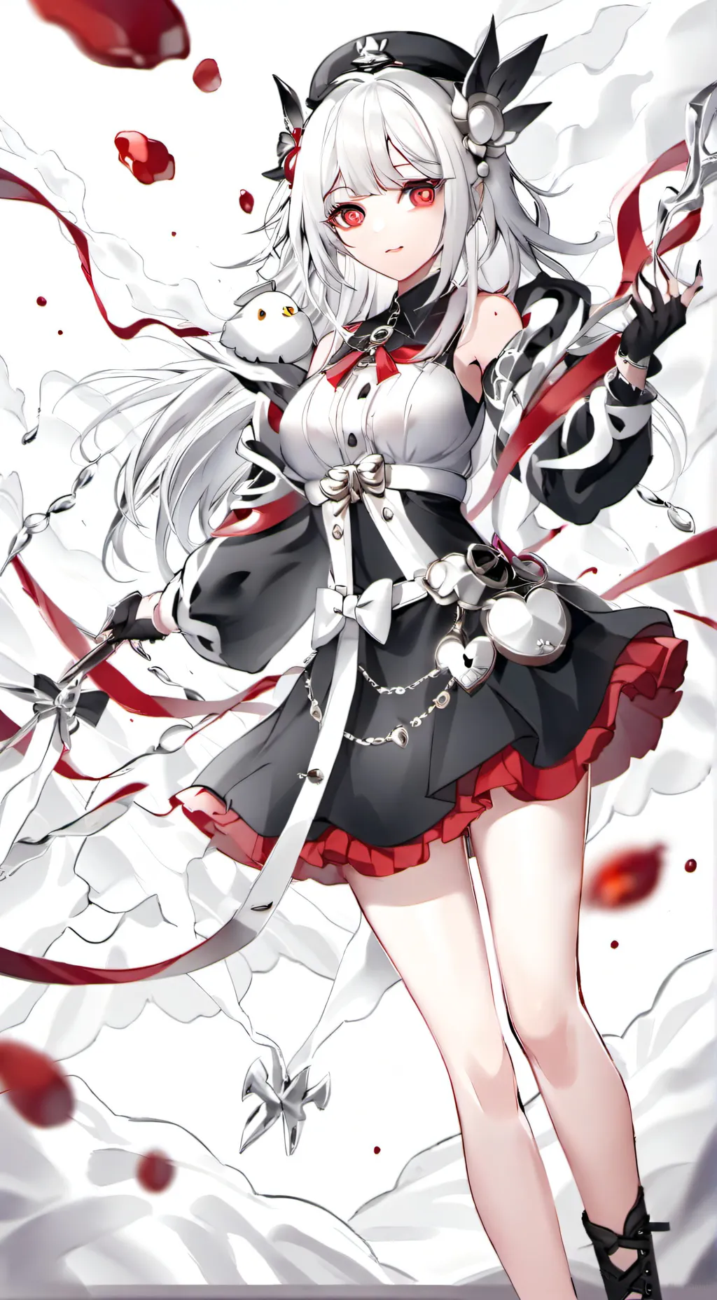 ai character: MHA toga dies background