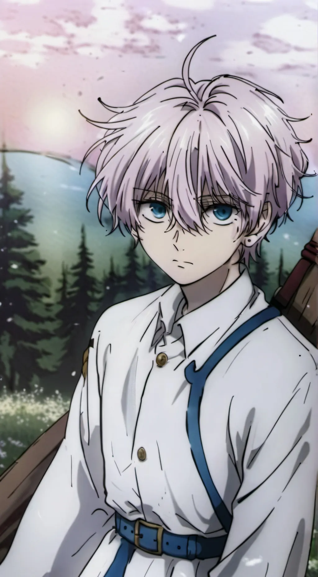 ai character: Killua AU 2 background