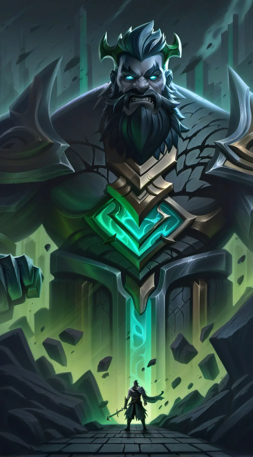 ai character: kevin background