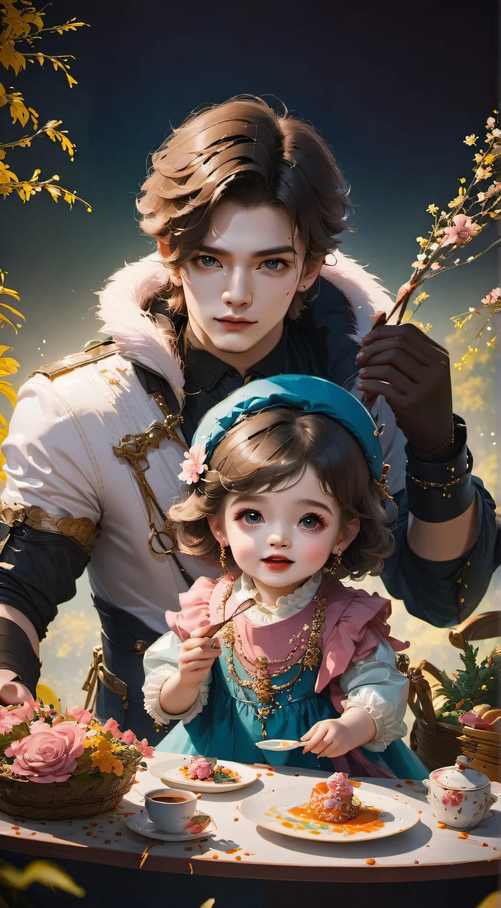 ai character: Skz family  background