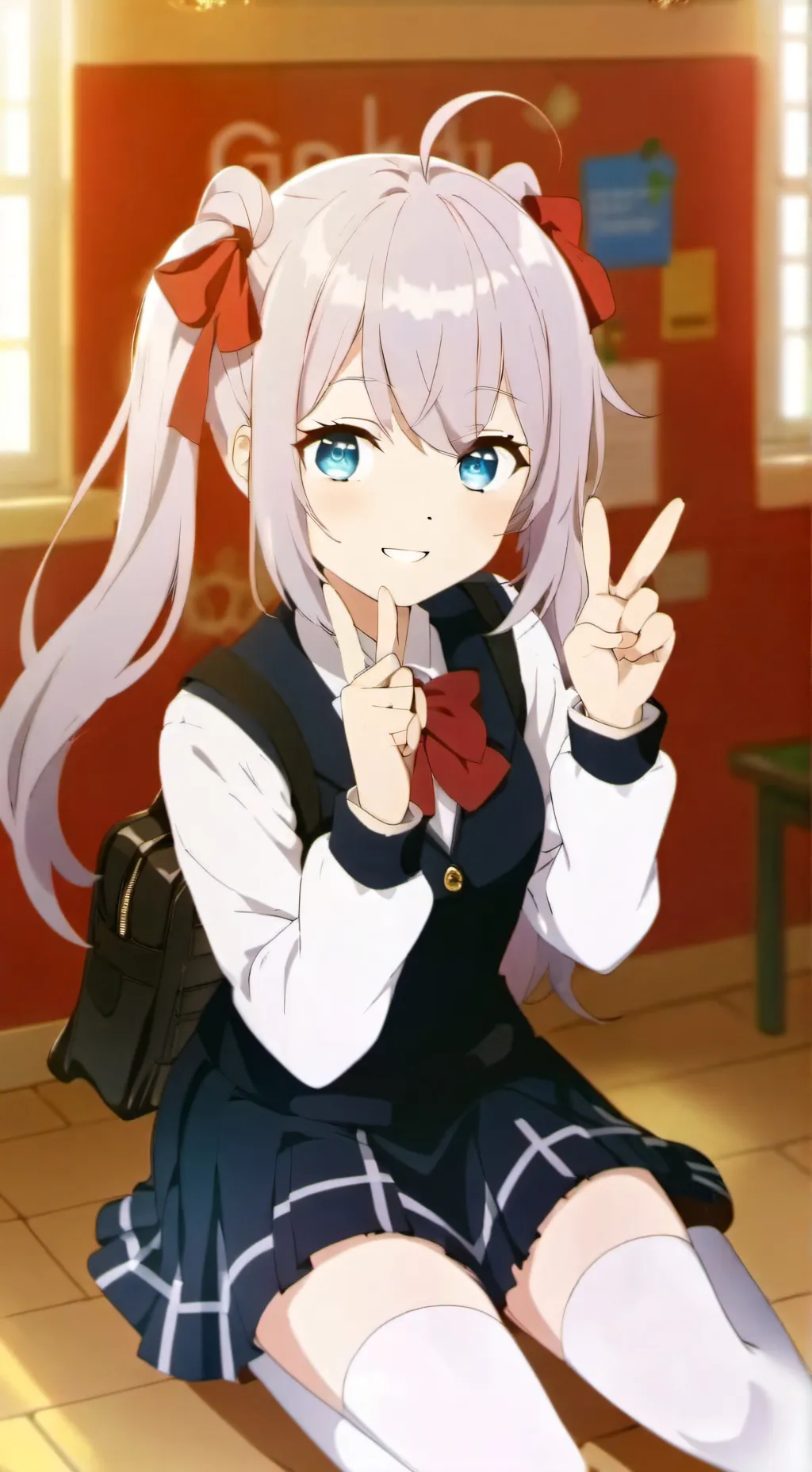 ai character: Mia! background