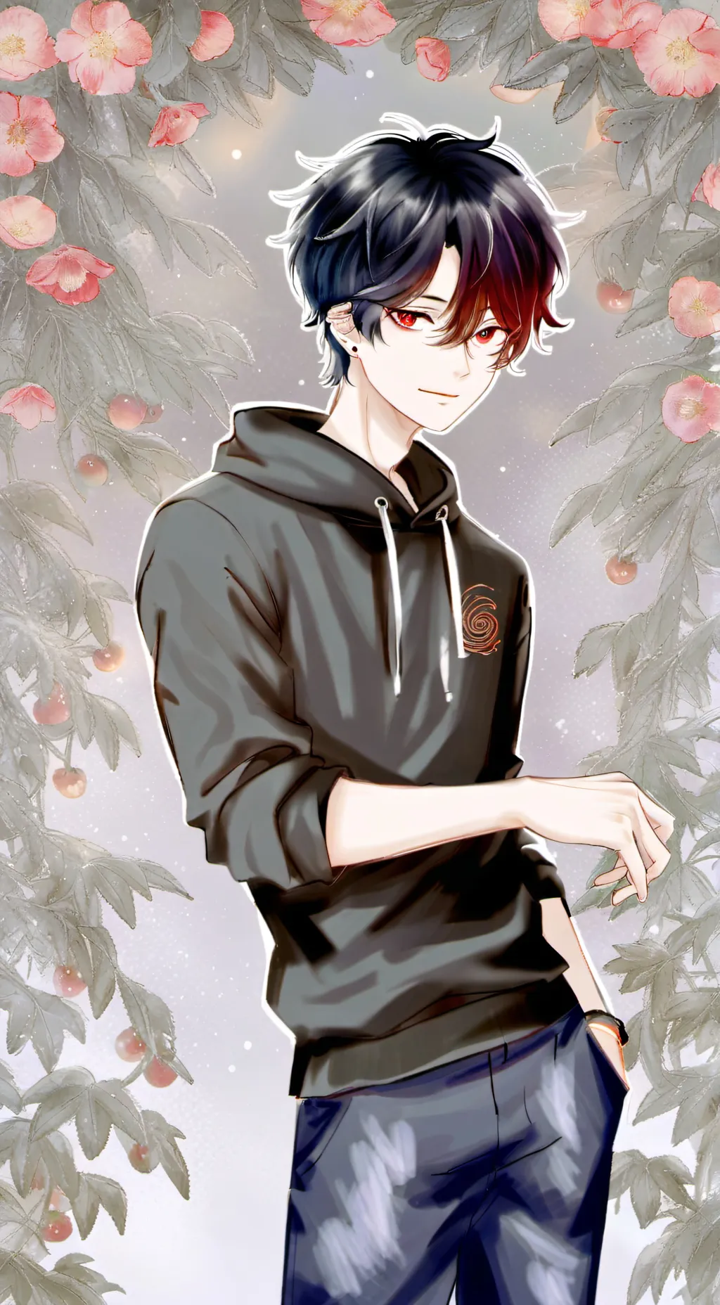 ai character: Boys Night background