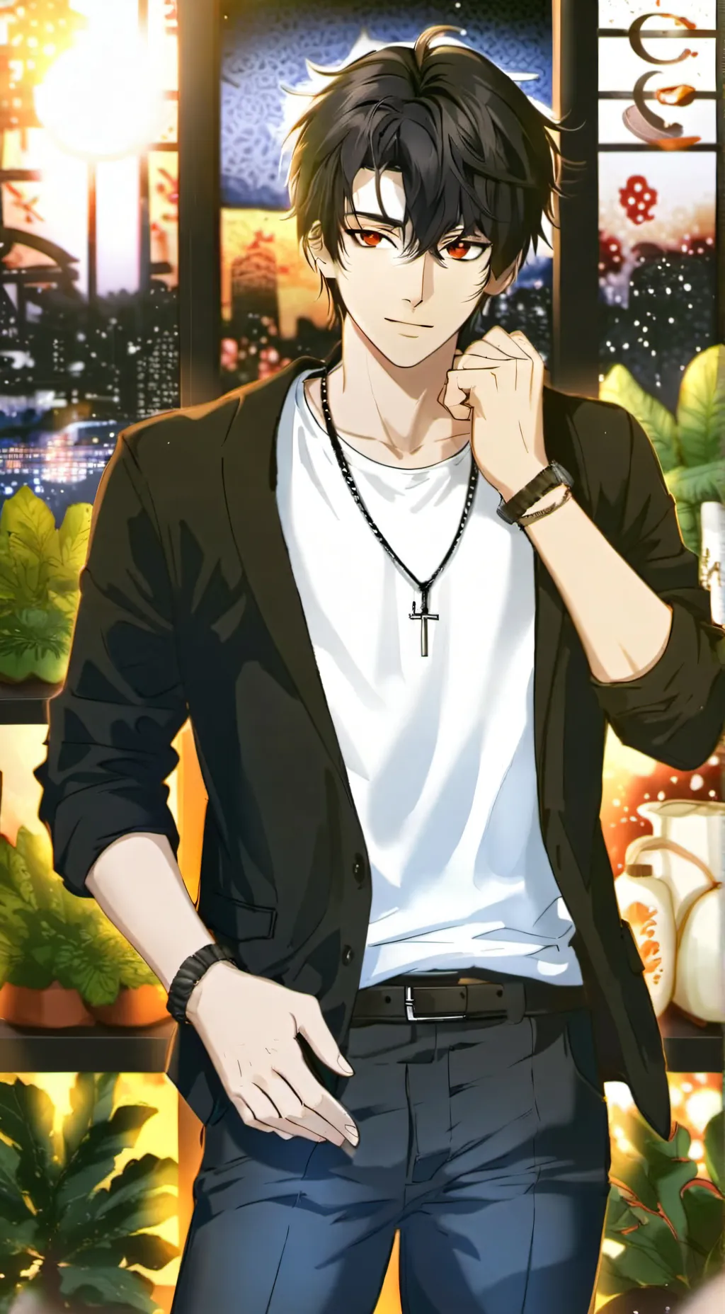 ai character: lao sang background