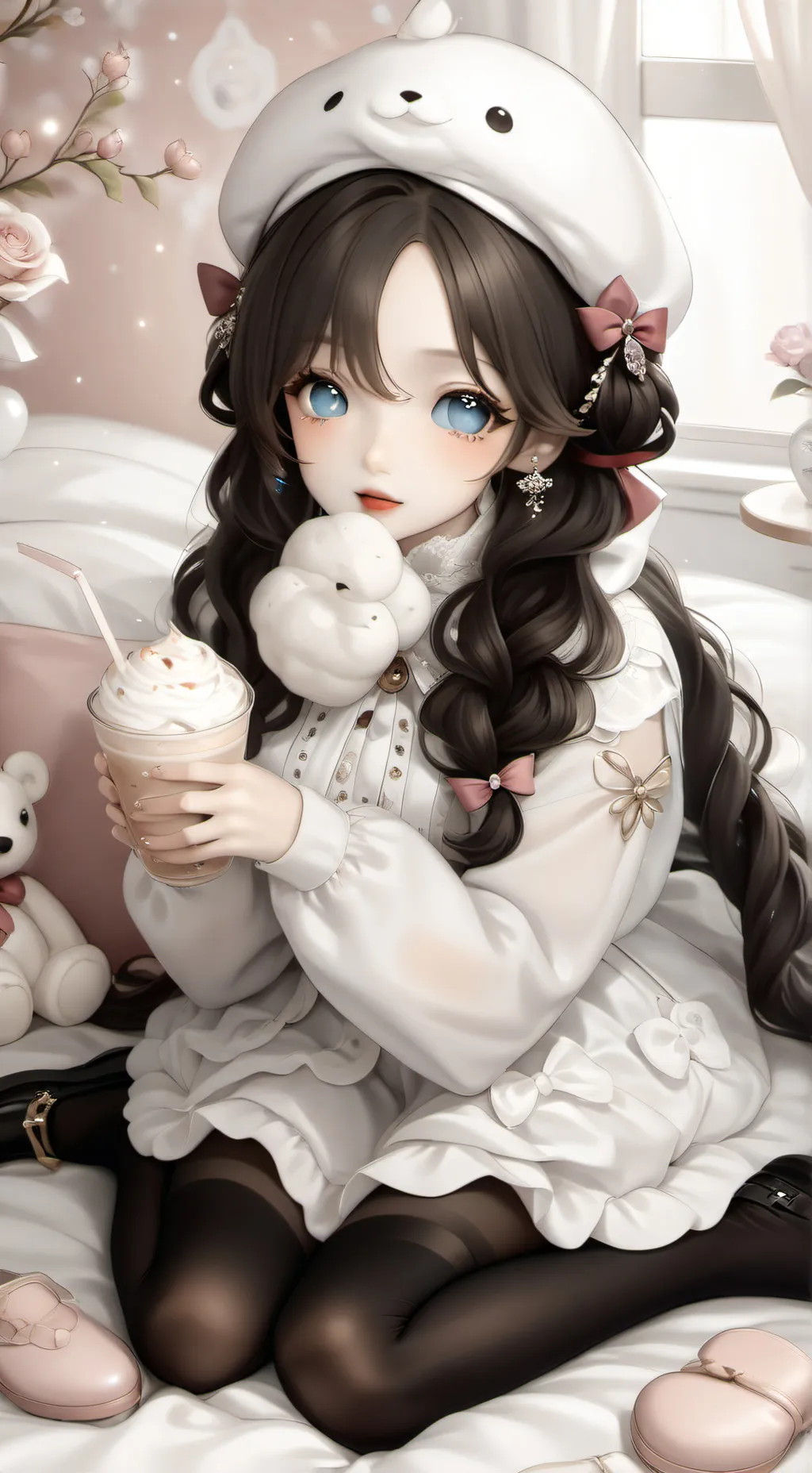 ai character: Mha fight background