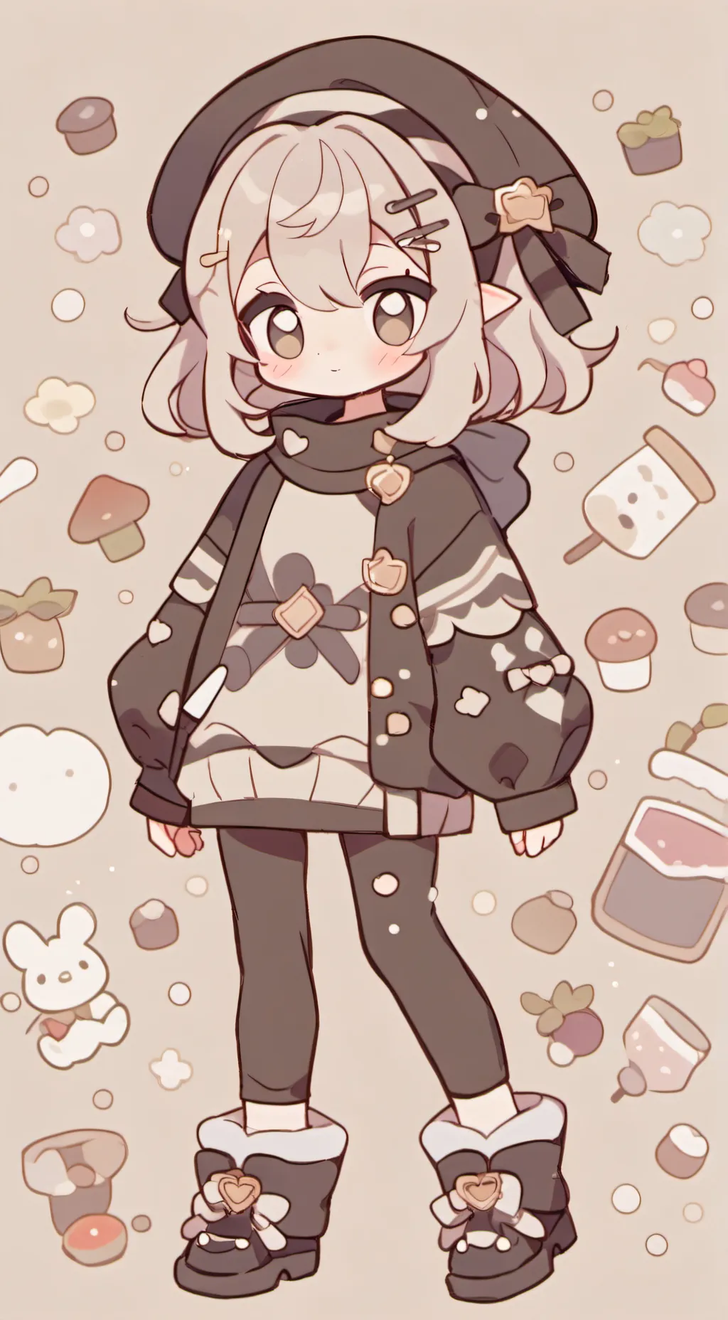 ai character: mha  background