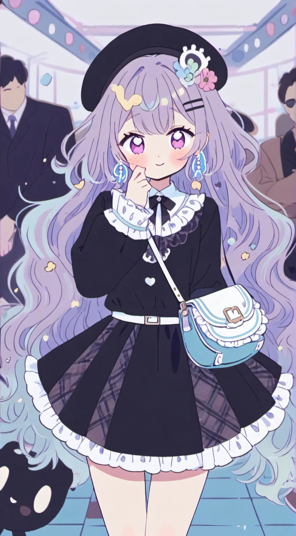 ai character: Kurushi  background