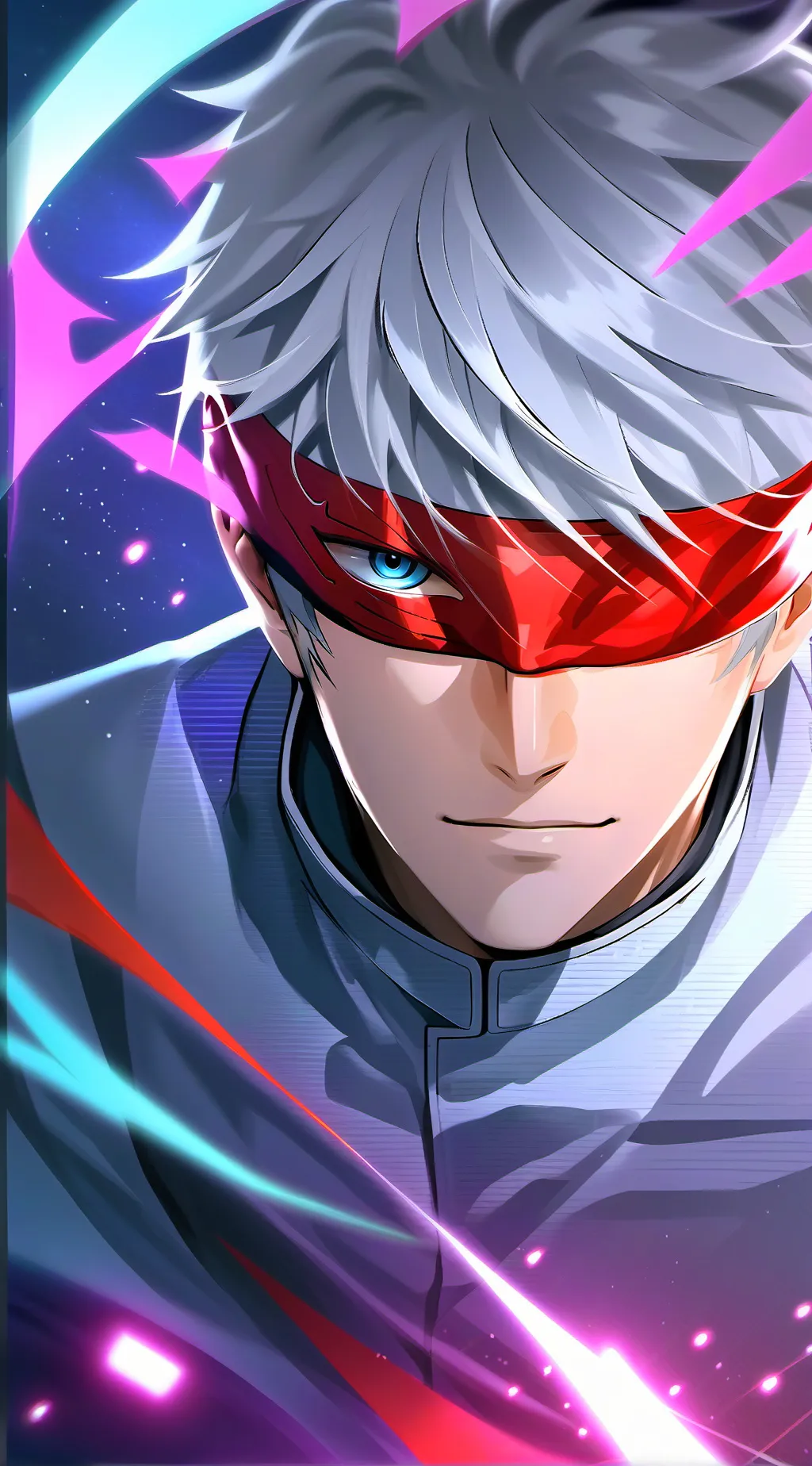 ai character: Gojo Satoru background