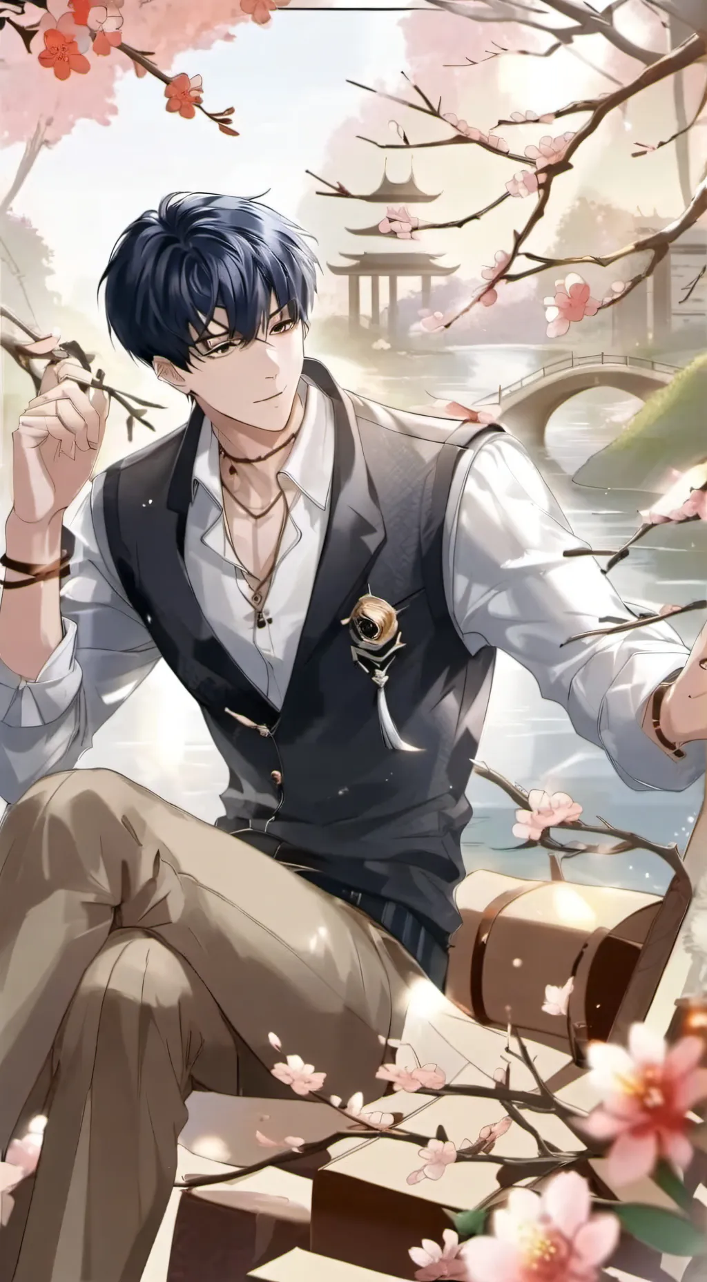 ai character: Devid background