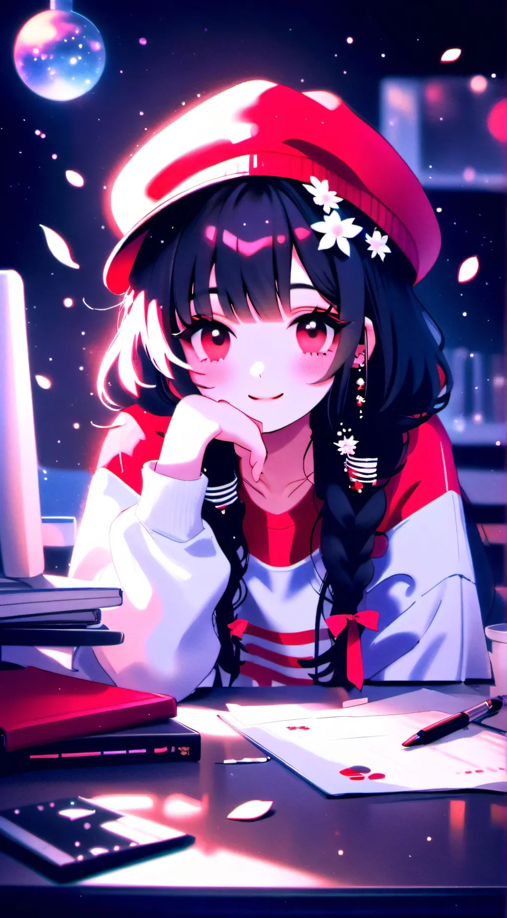 ai character: Raven background