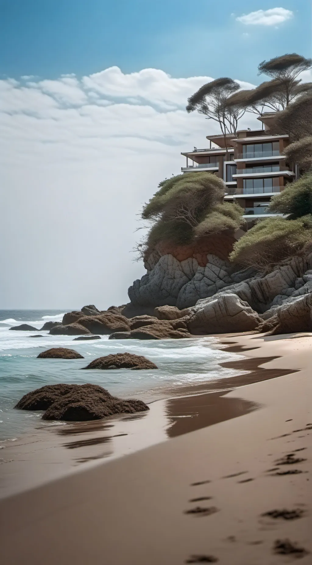 ai character: hashiras na praia💛 background