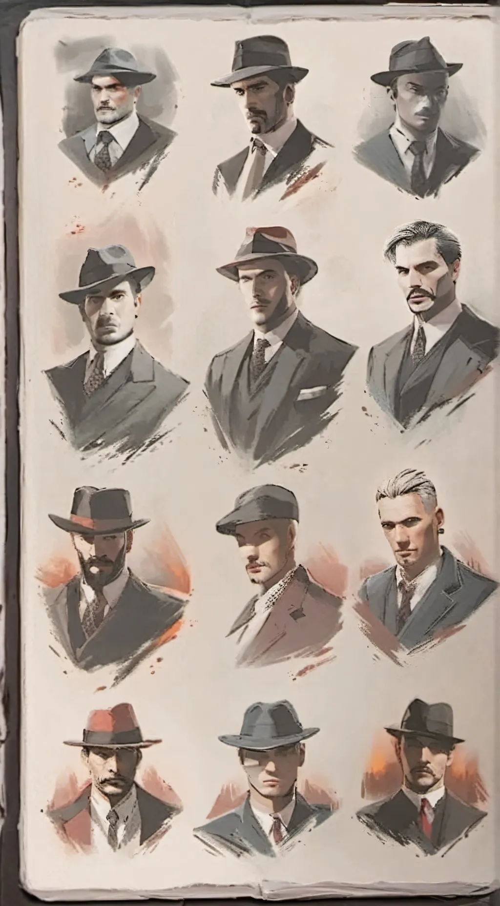 ai character: Mafia rp background