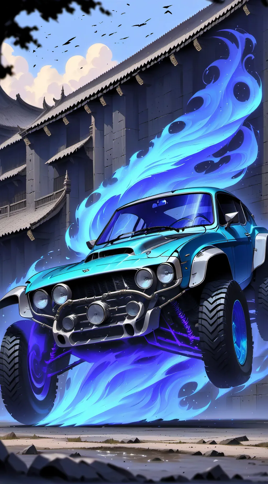 ai character: rider the movie background