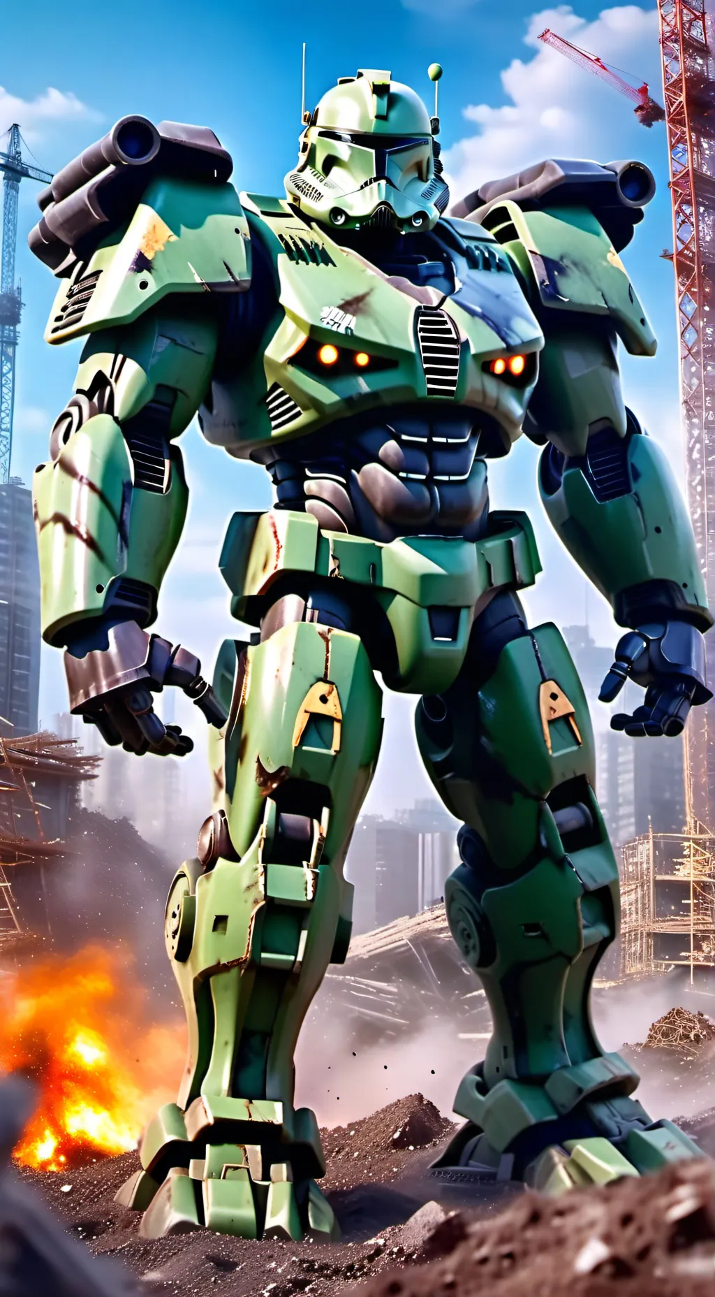 ai character: Devastator  background