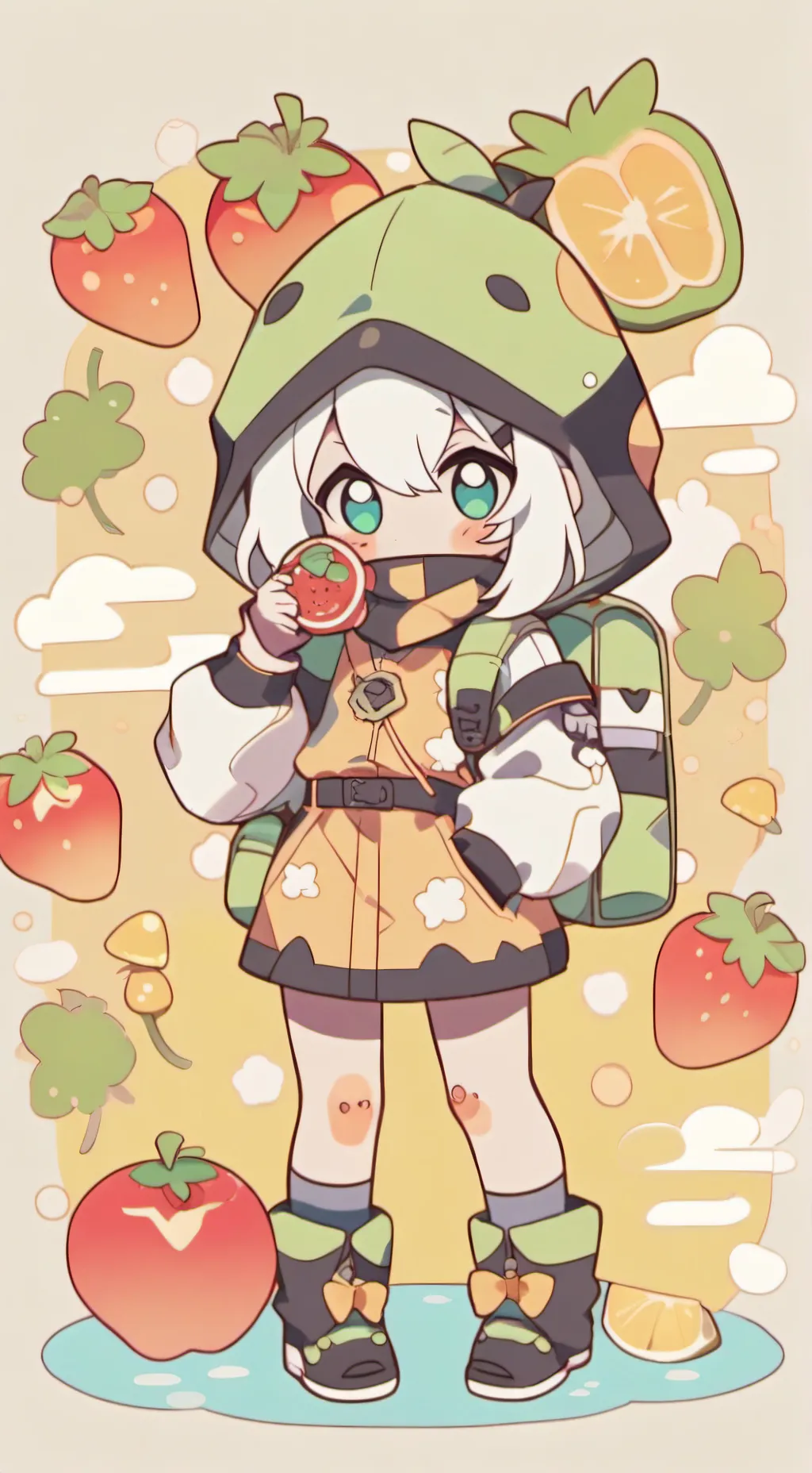 ai character: kny enfants 2 background