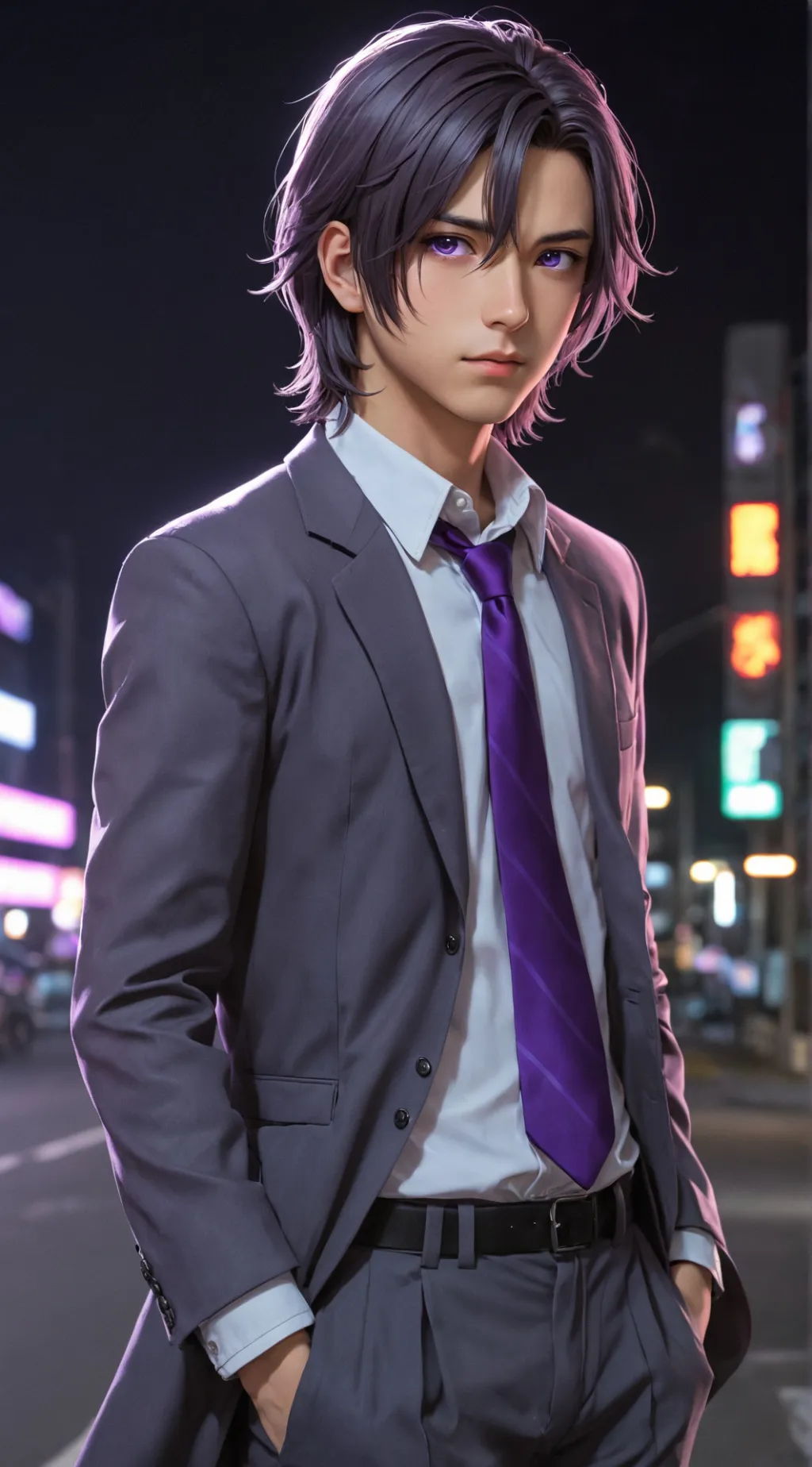 ai character: (\Adam>_•) background