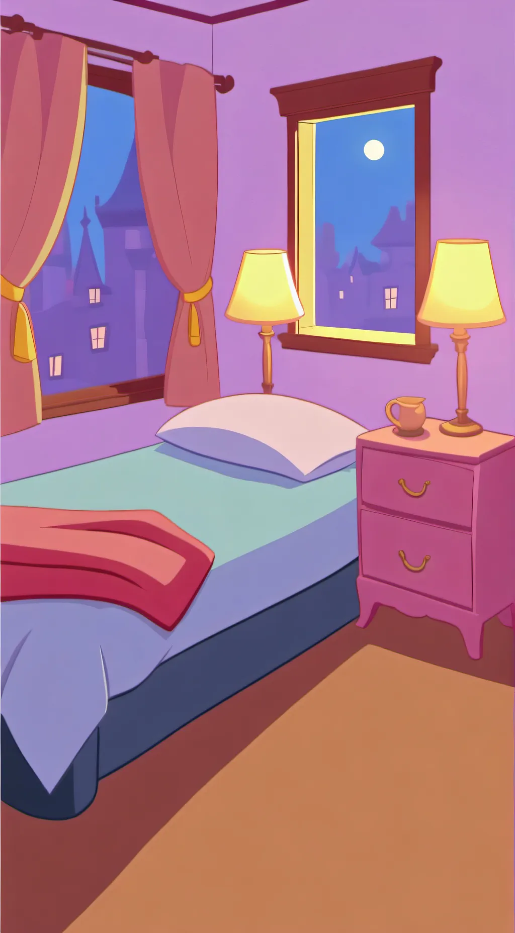 ai character: MHA sleepover!!! background
