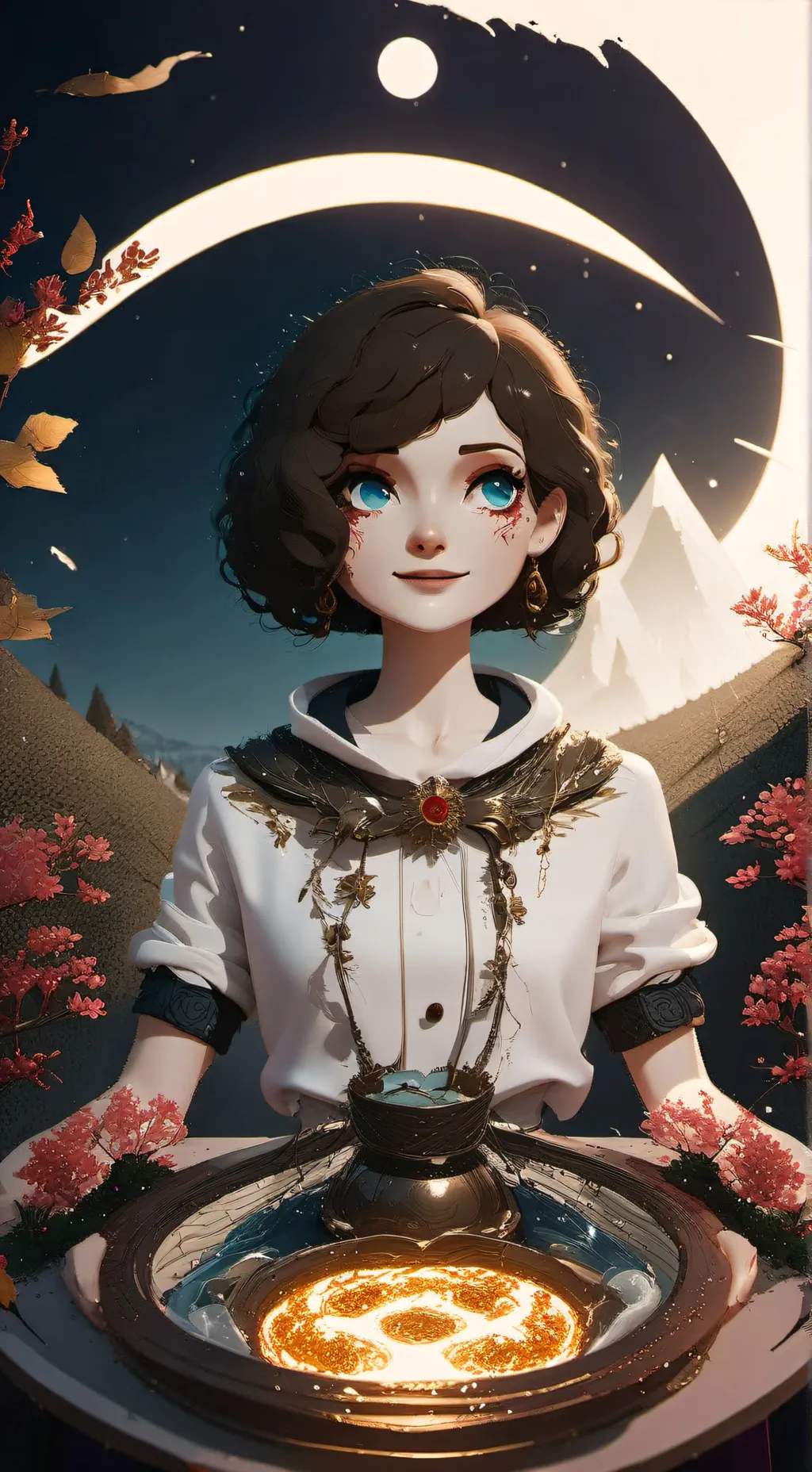 ai character: década medieval  background