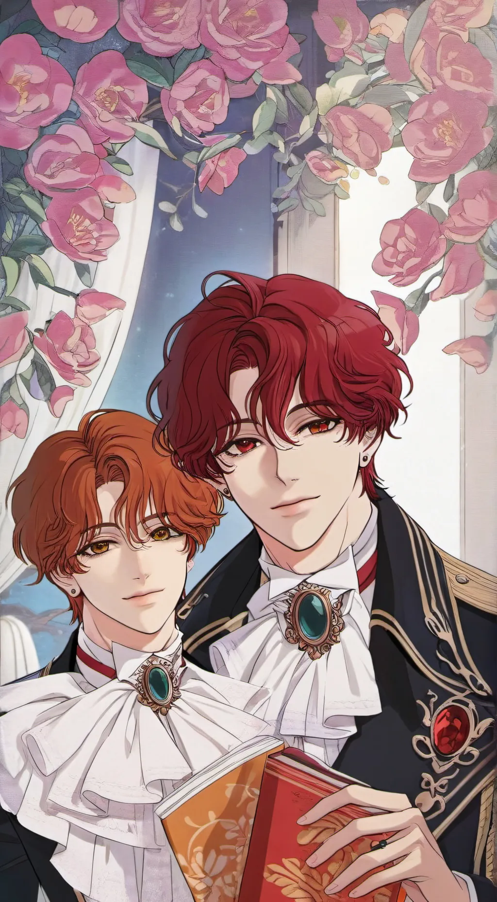 ai character: Leo & Mason  background