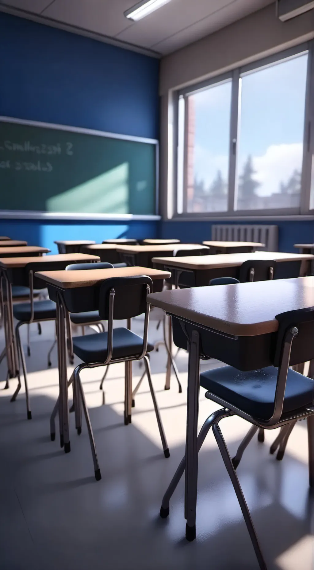 ai character: Md school 2 background