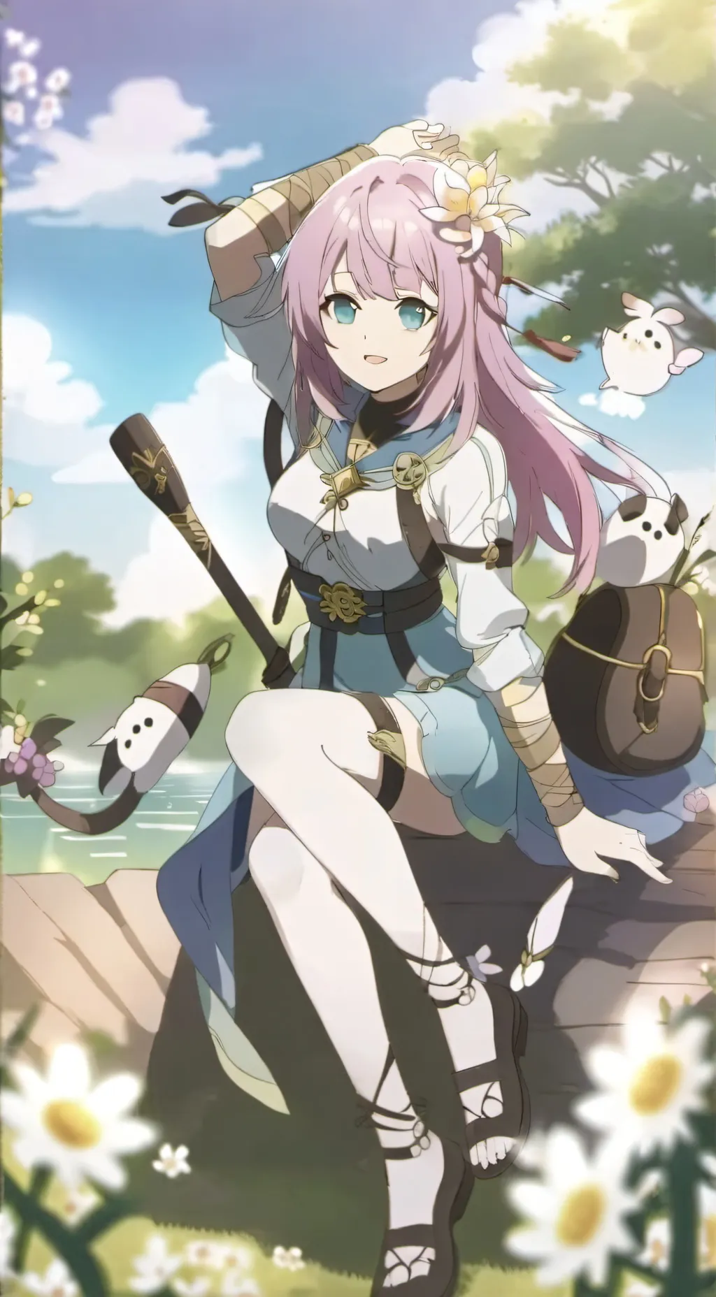 ai character: Mha background