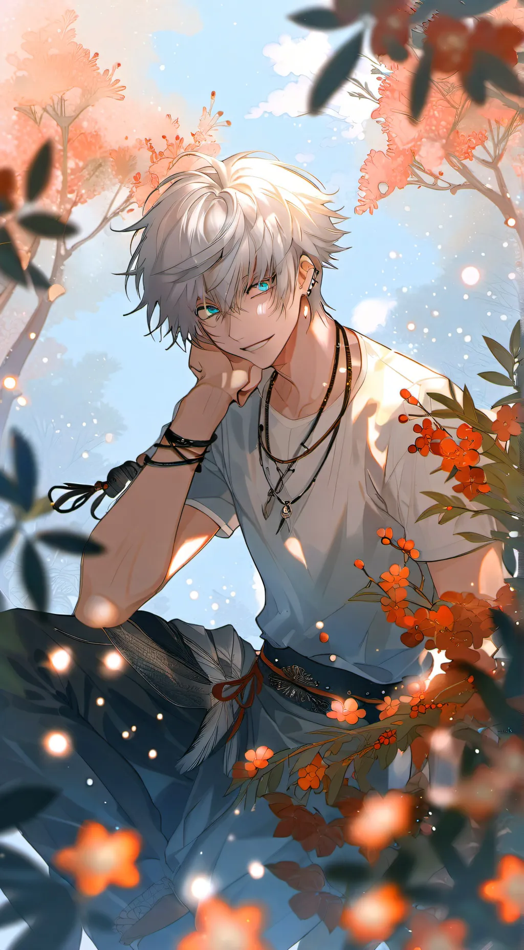 ai character: Johan  background