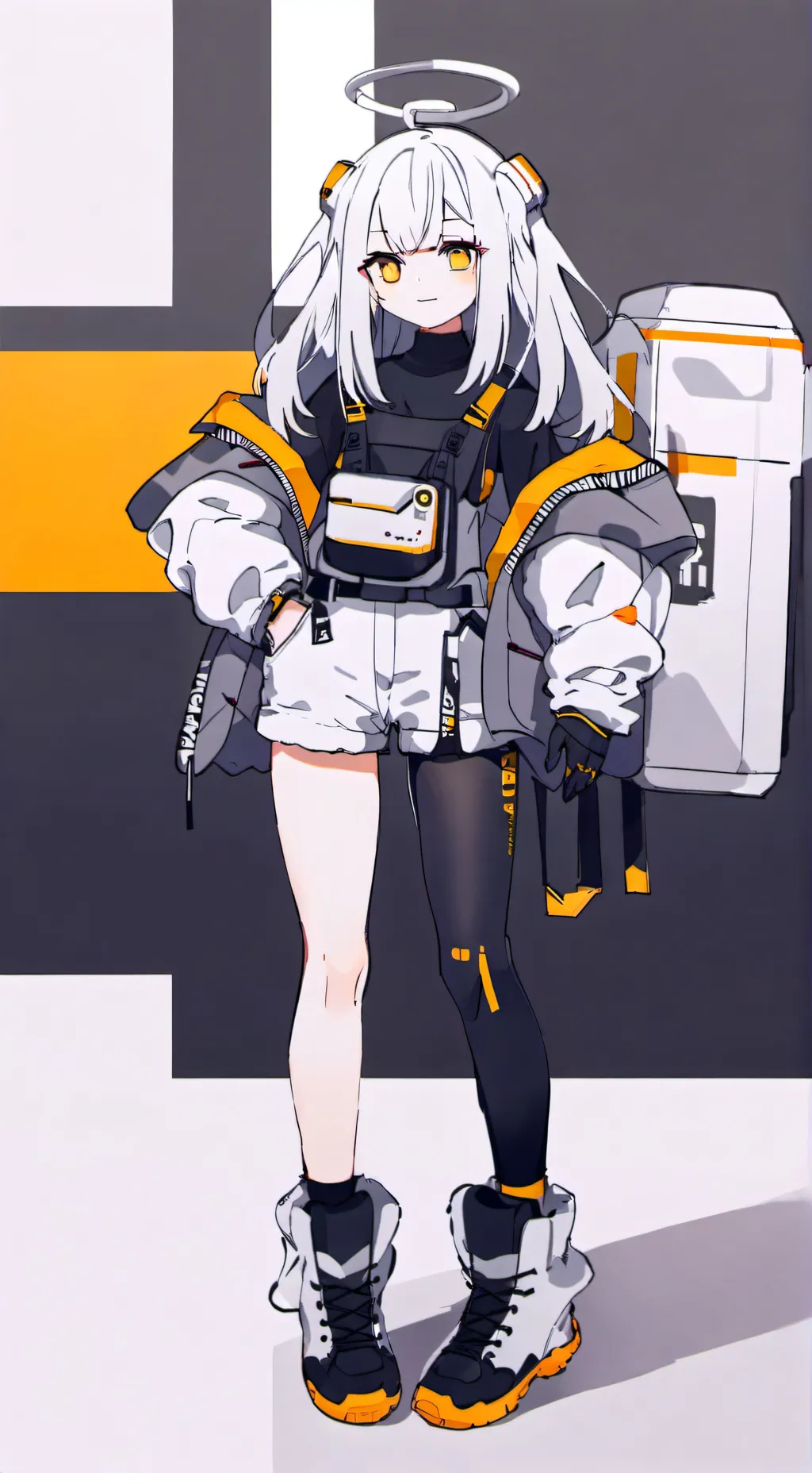 ai character: Rin background