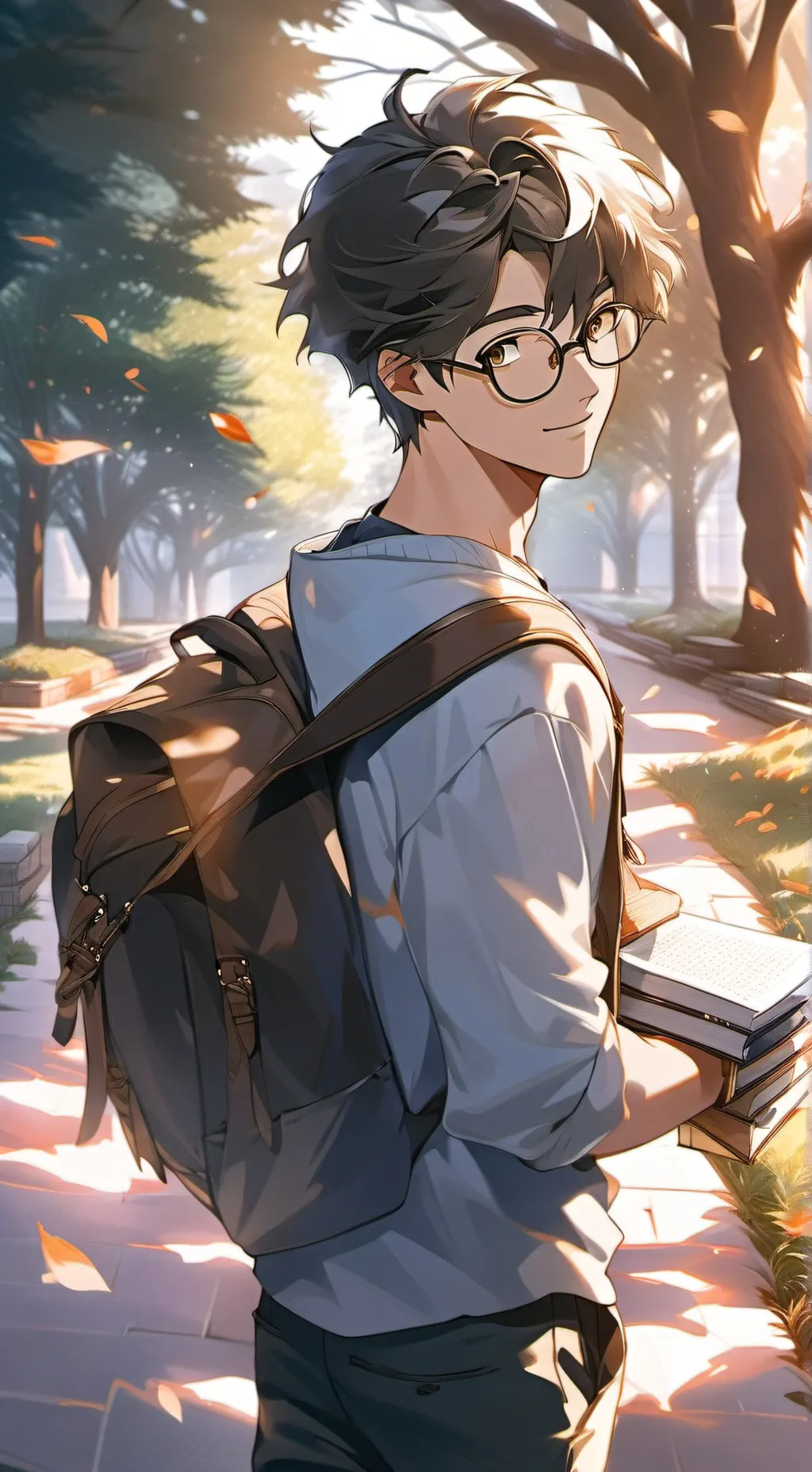 ai character: Richard  background