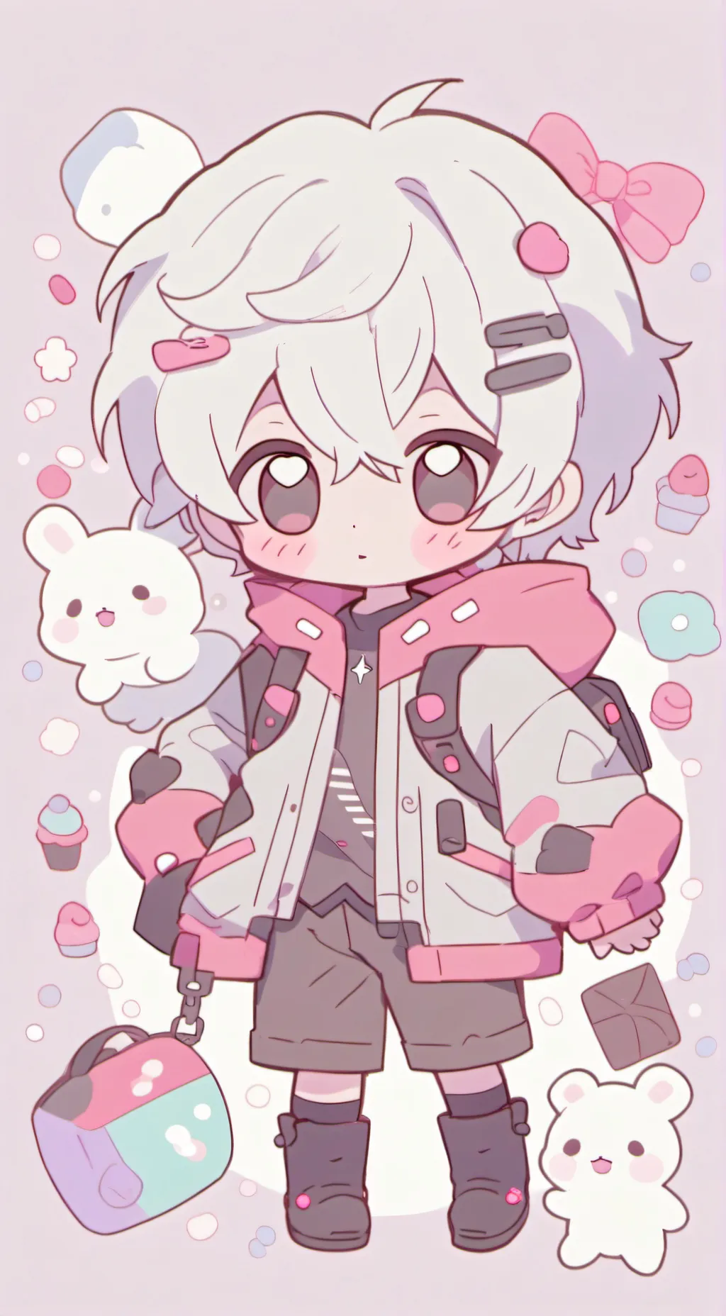 ai character: Kenzie background