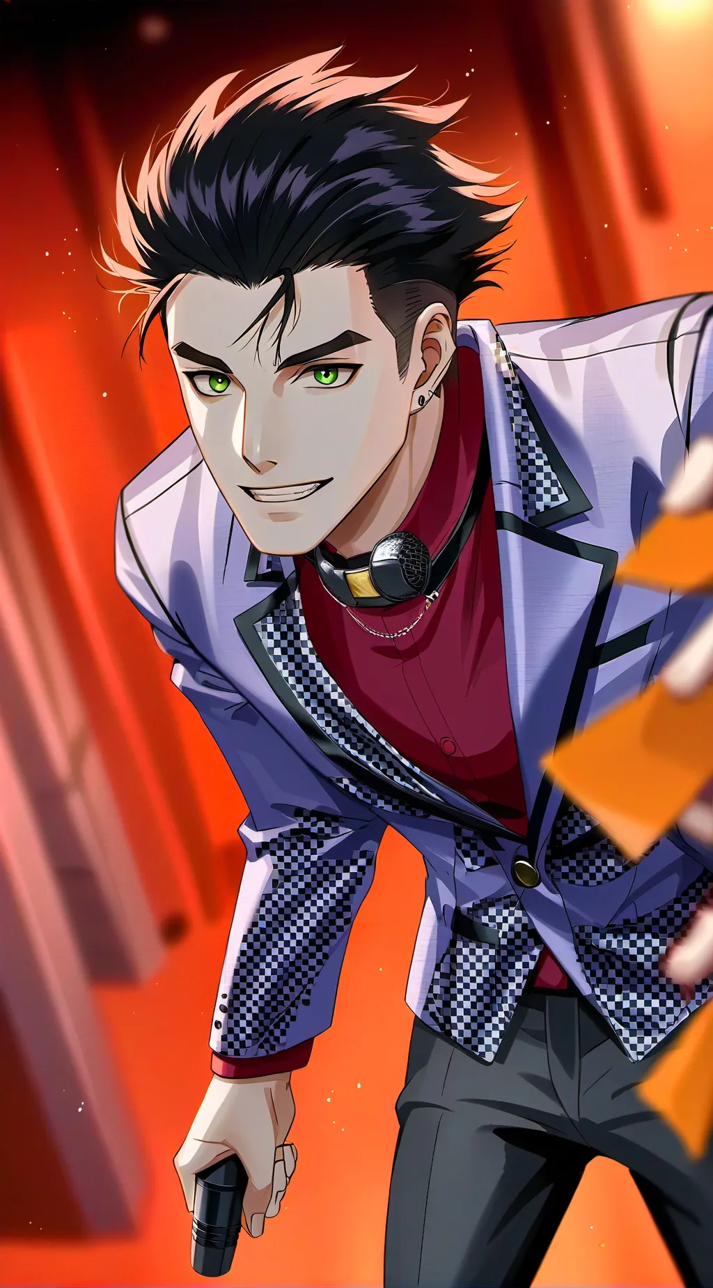 ai character: Oma background