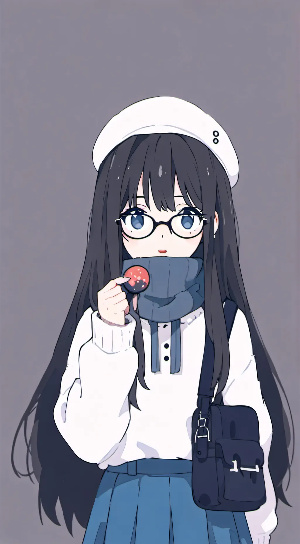 ai character: Girl background