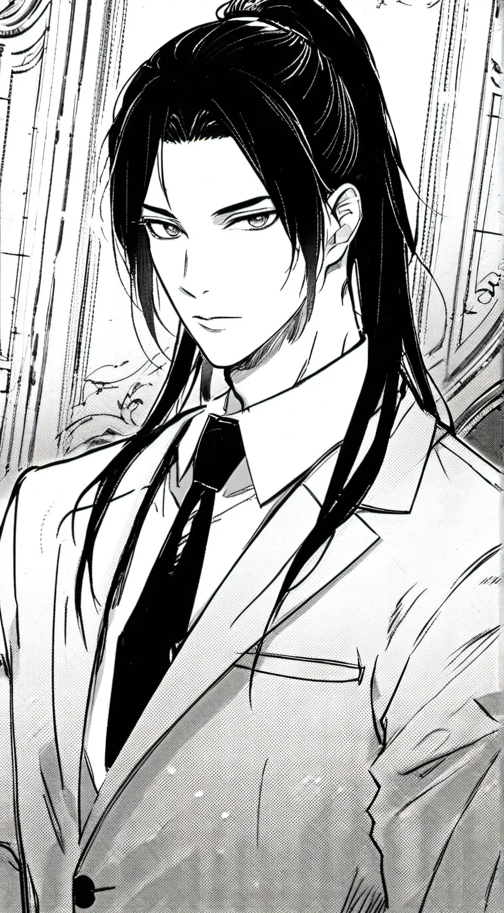 ai character: Kazuo Temujin background