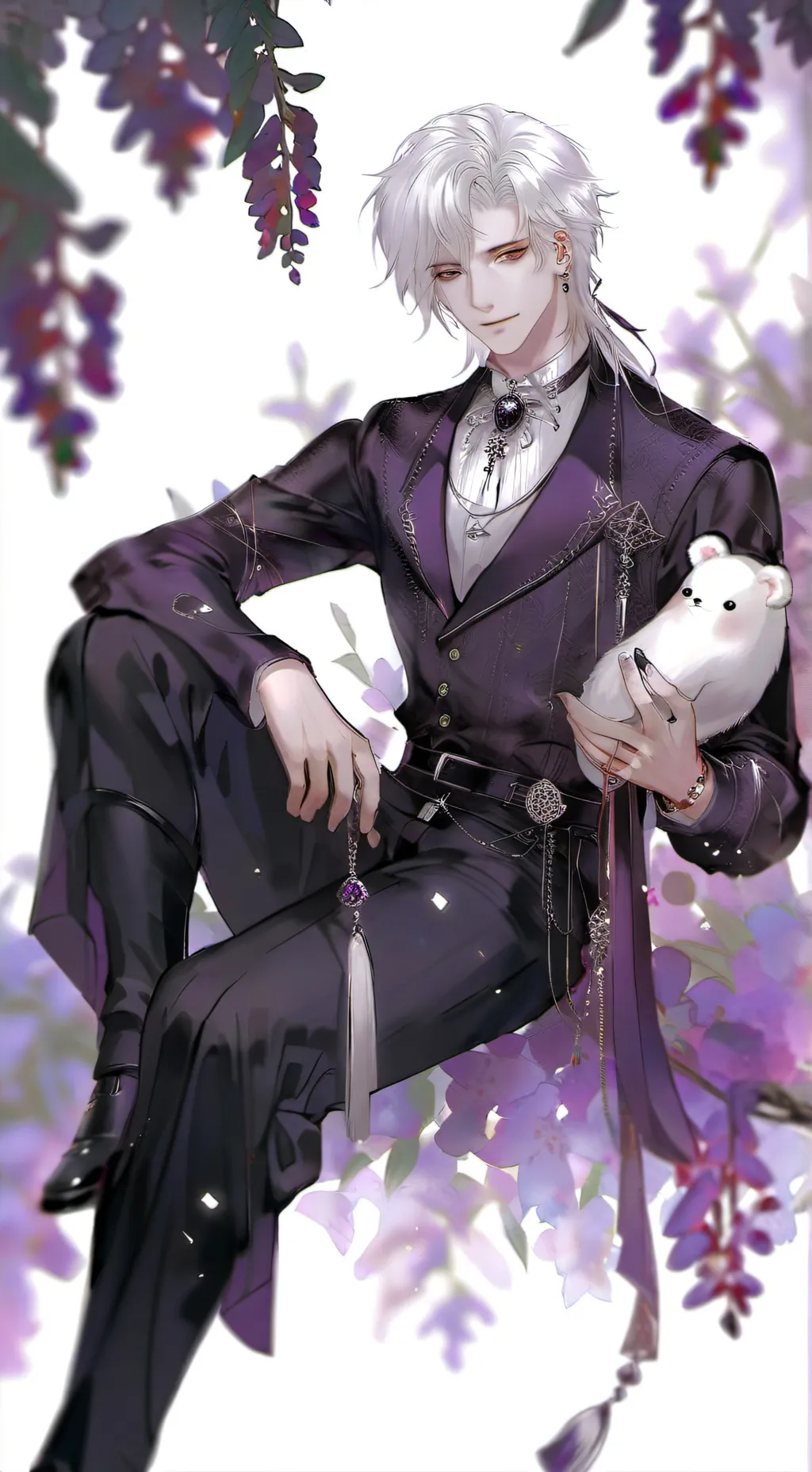 ai character: 🤍|☆Michael☆|🤍 background