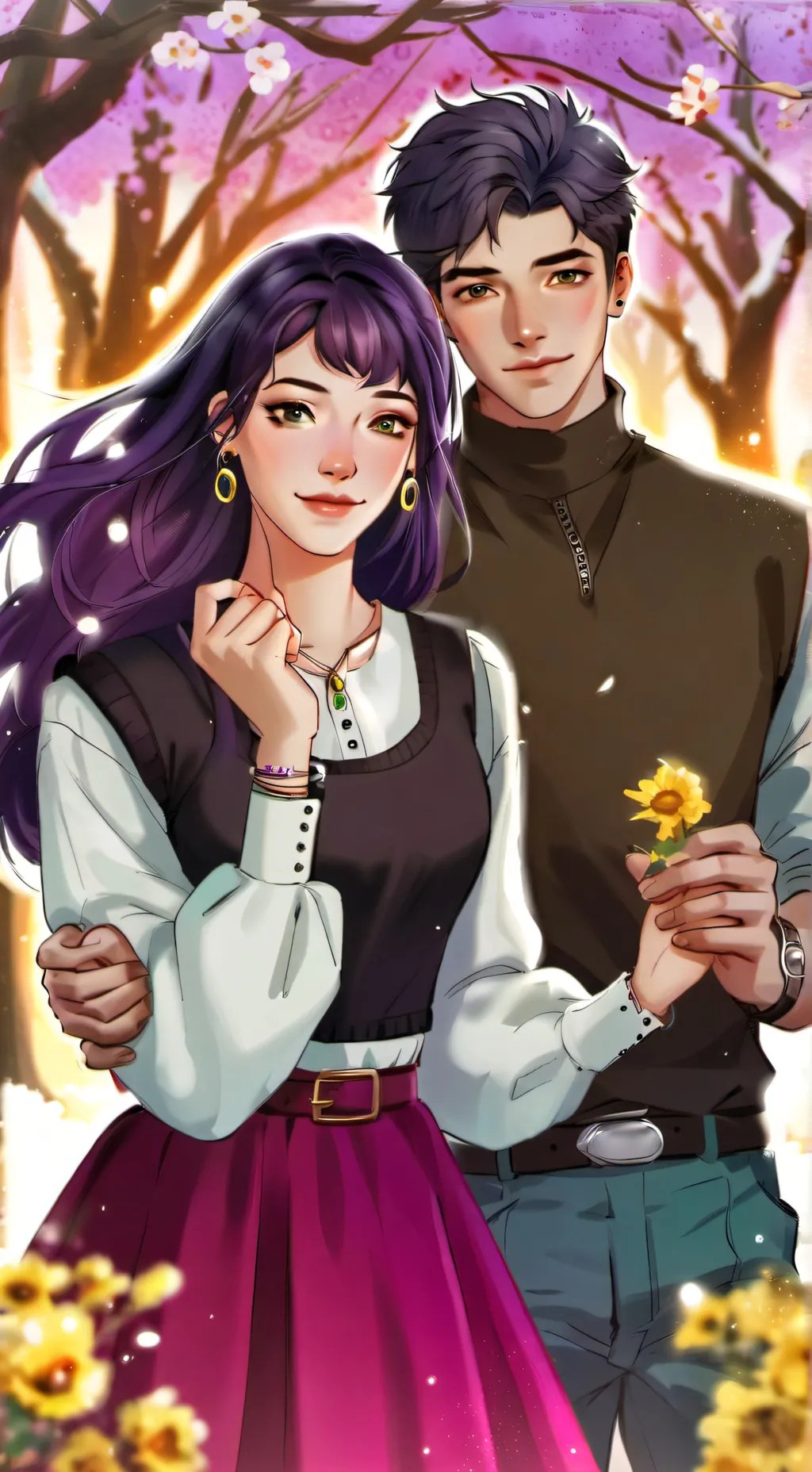 ai character: won jian and top  background