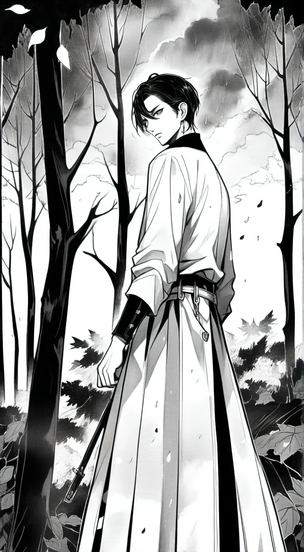 ai character: hunter background