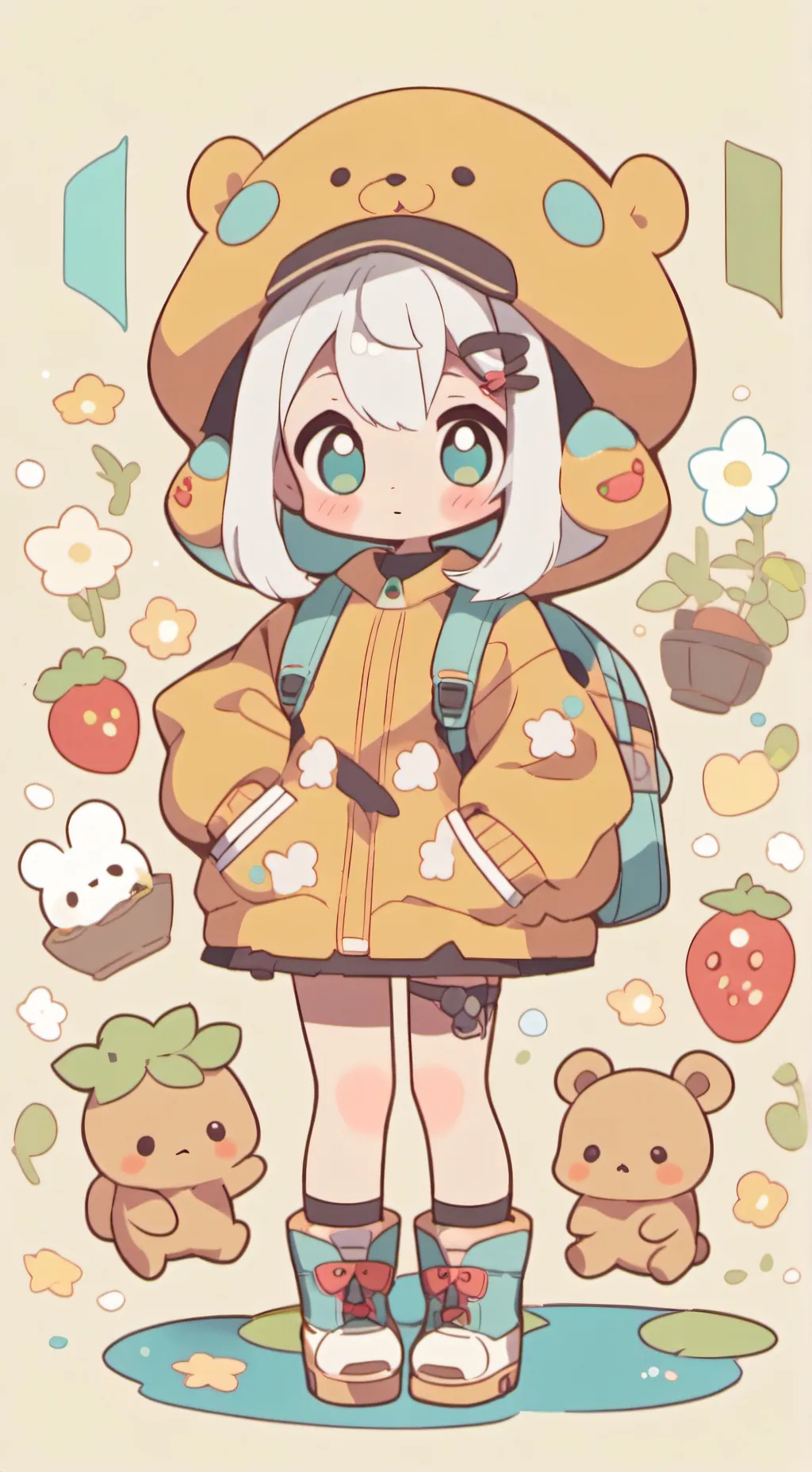 ai character: lilly background