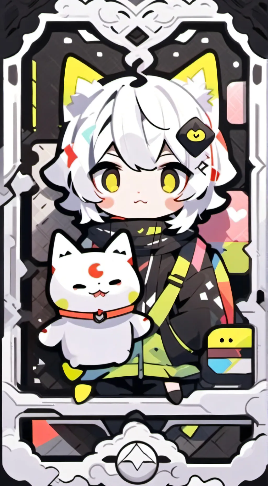 ai character: mha hybride background