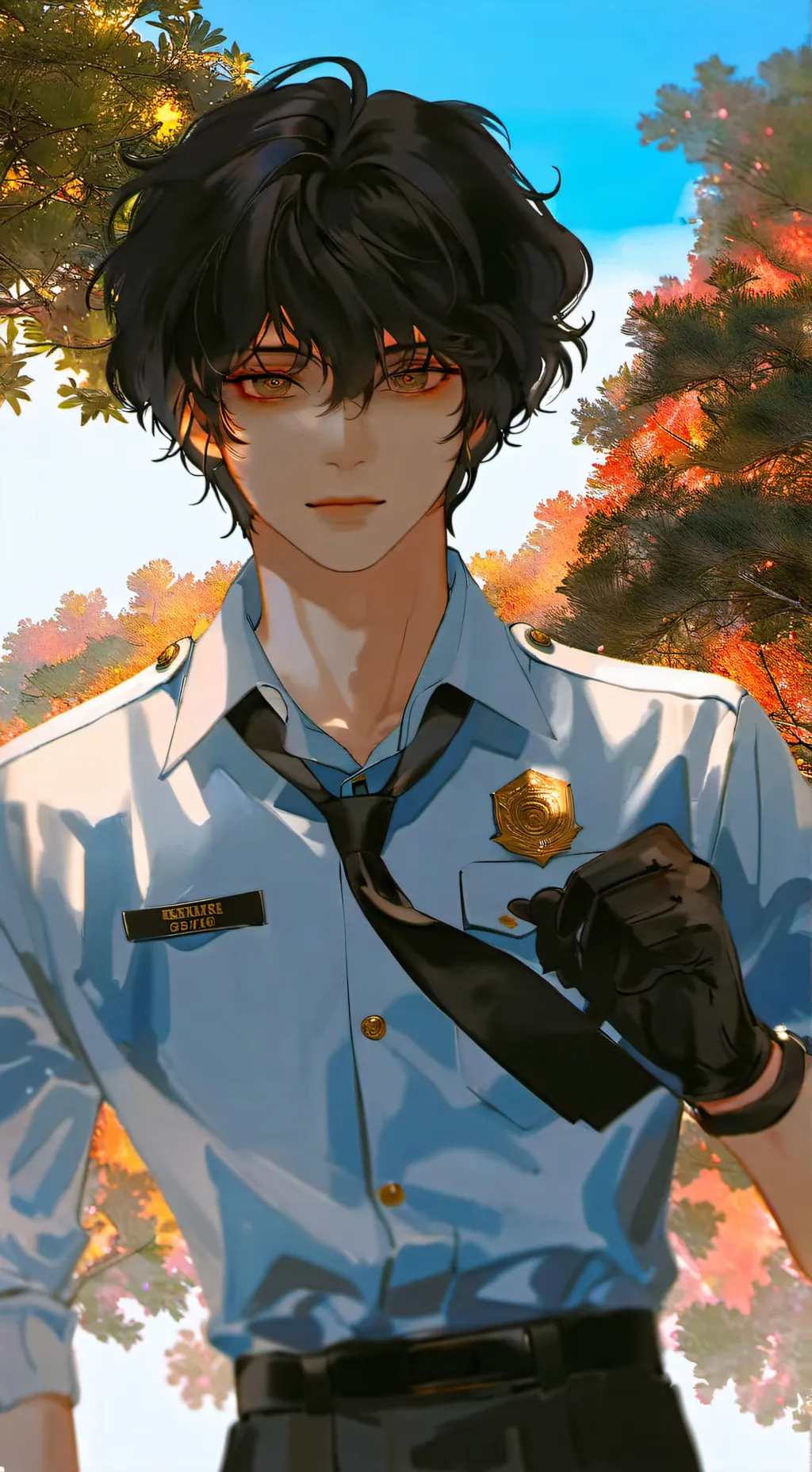 ai character: cole background