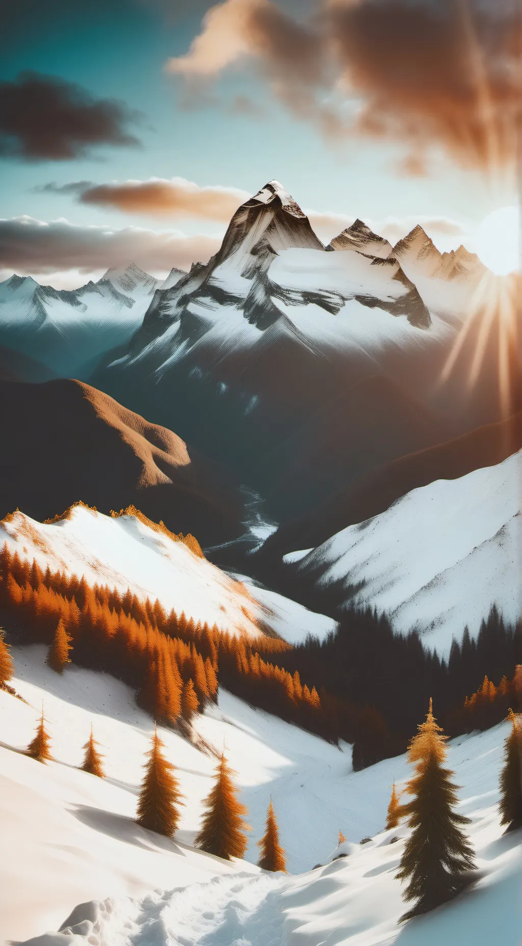 ai character: Bco climbing background