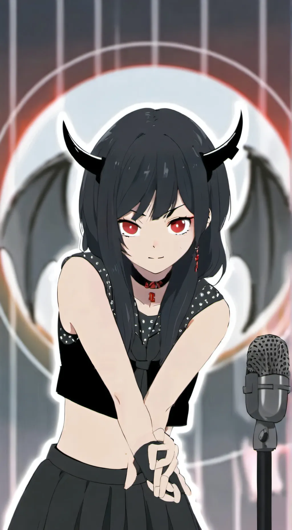 ai character: Slash background