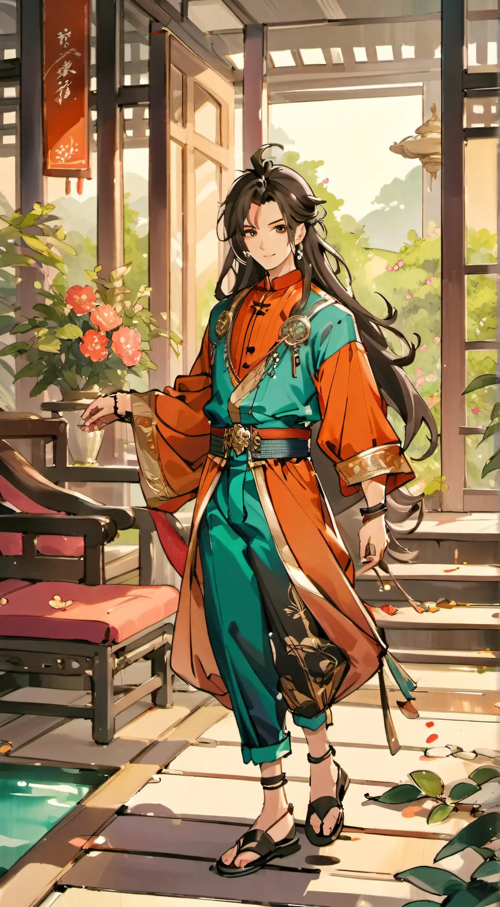 ai character: sisters background