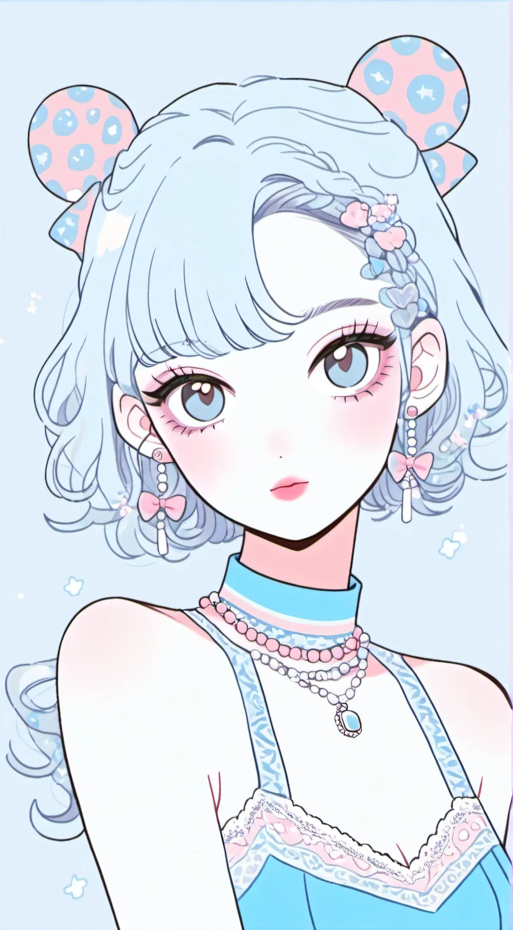 ai character: Luna👁️👄👁️ background